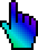 Rainbow cursor – Custom Cursor